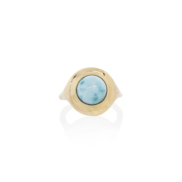 The Elysian Larimar Ring