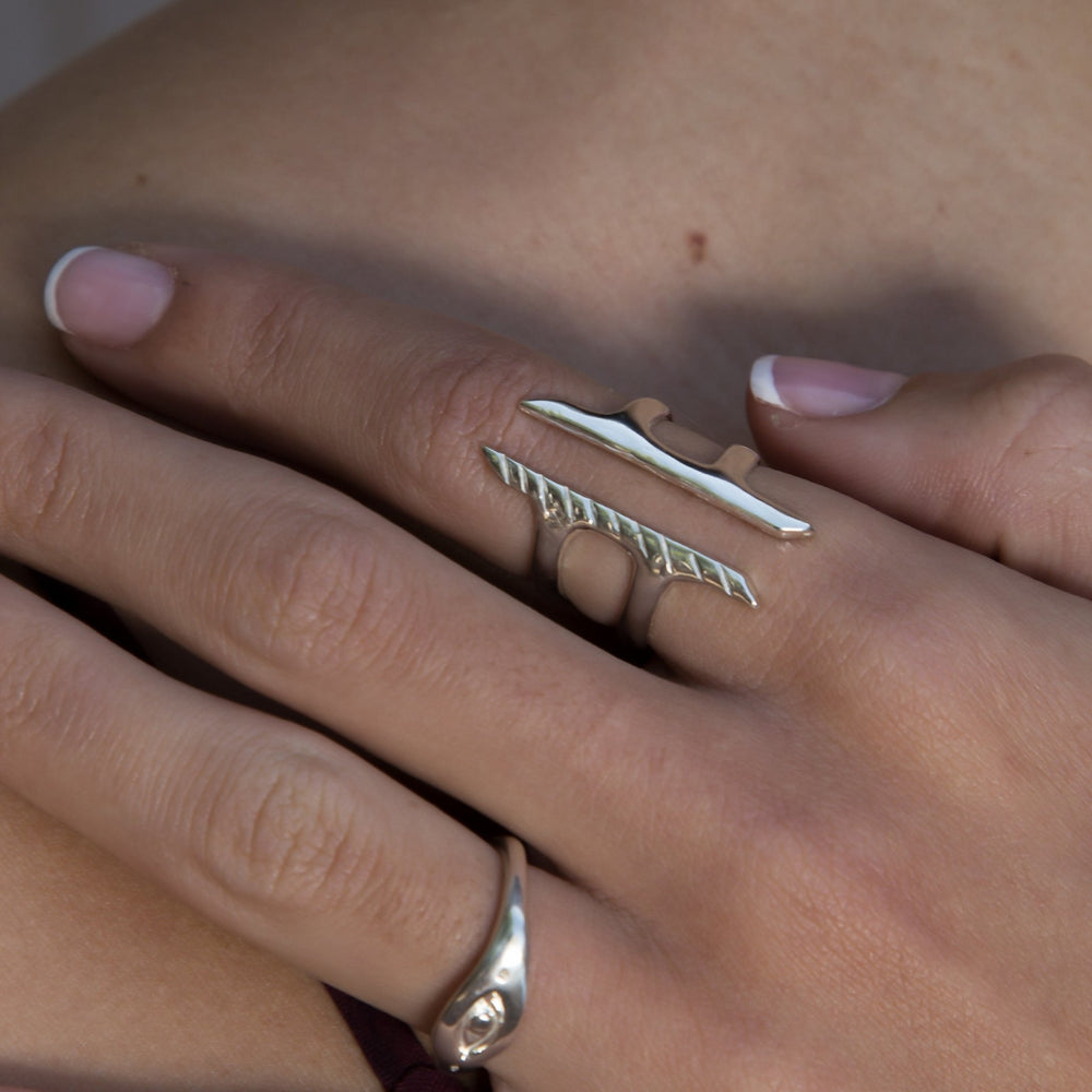 Akash Shield Ring - Ethically Made Jewelry by Catori Life | Catori Life